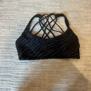 Lululemon Tiger Print Sports Bra